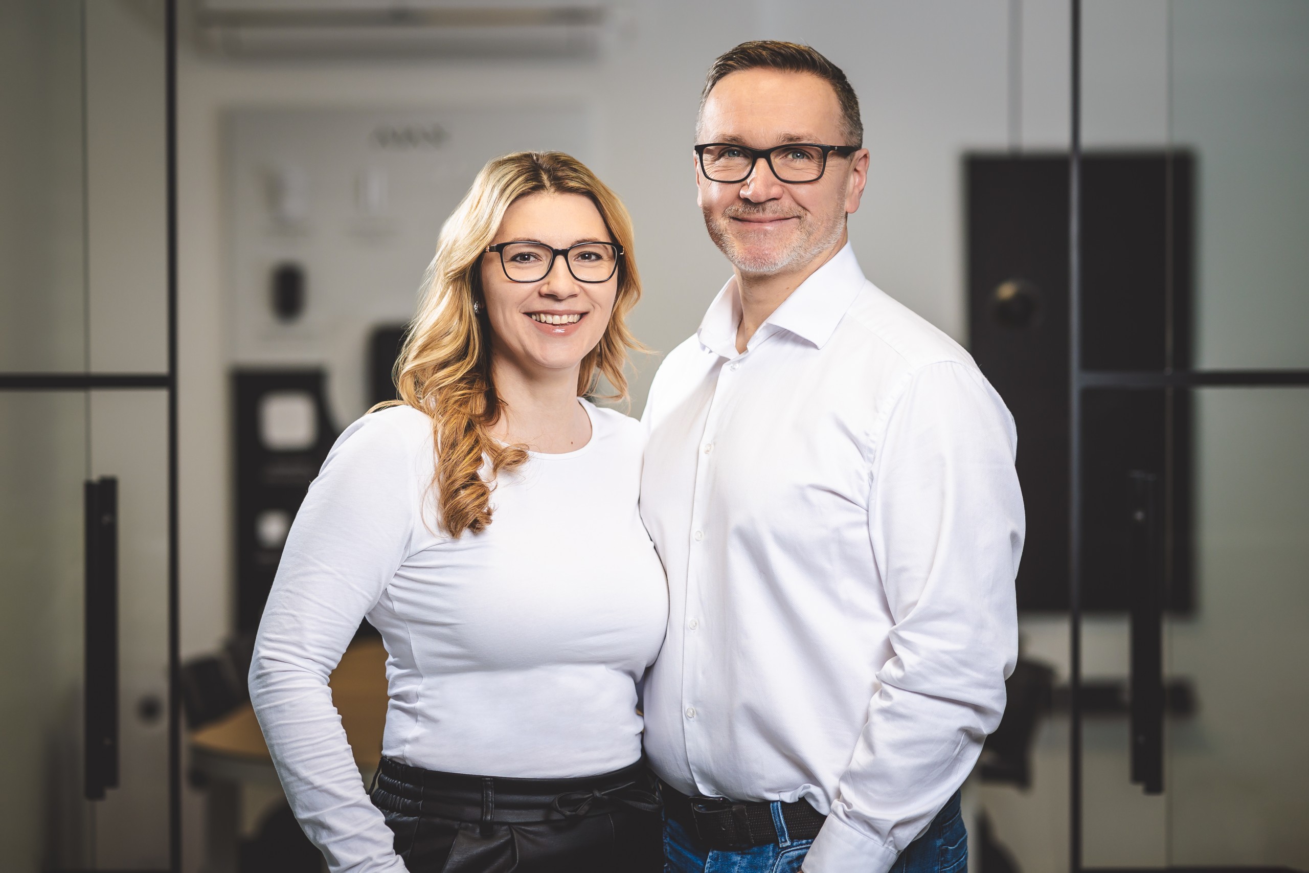 Katharina Gerbitz und Peter Radtke von Intuitech